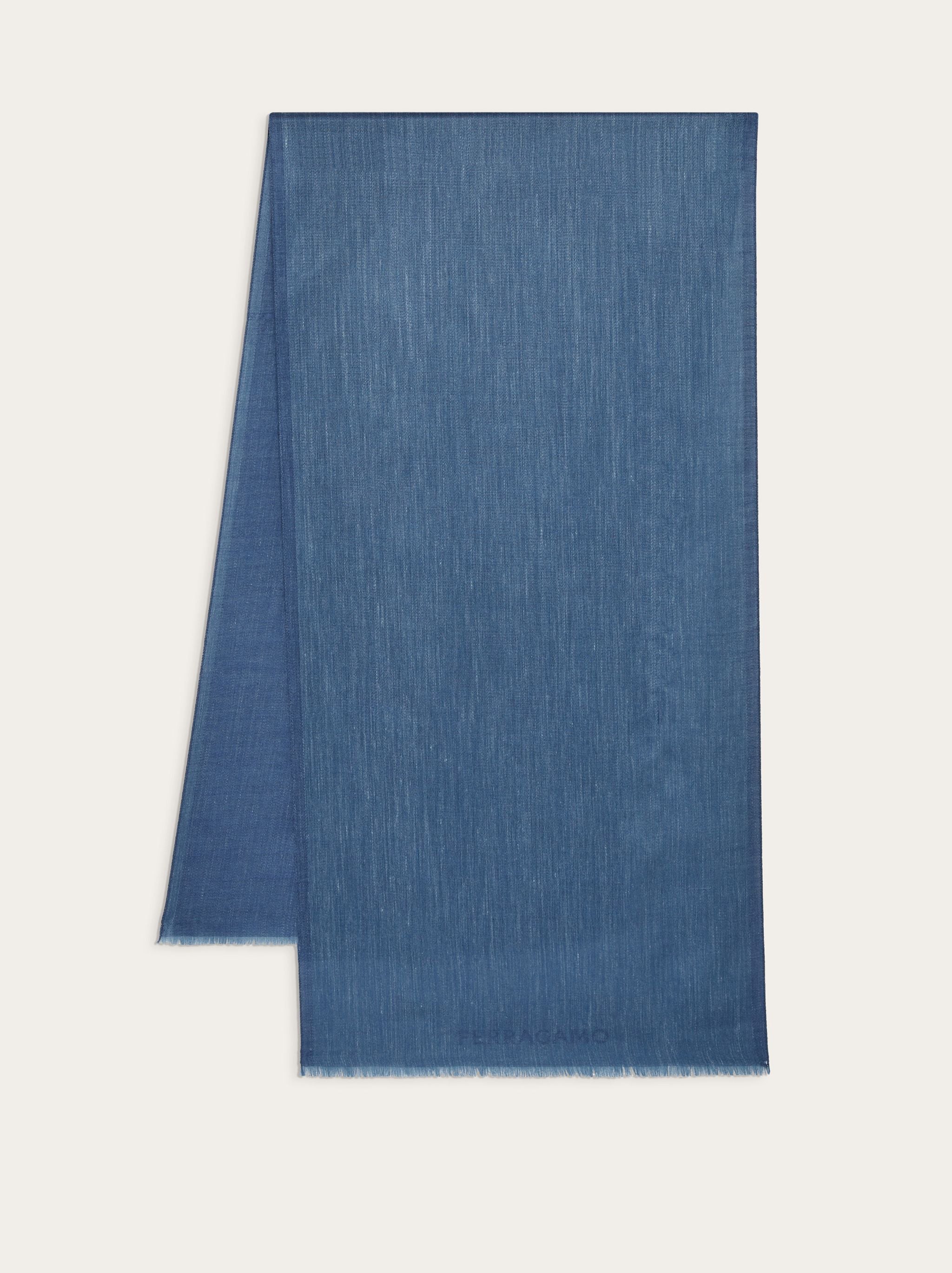 Cashmere-blend jacquard scarf