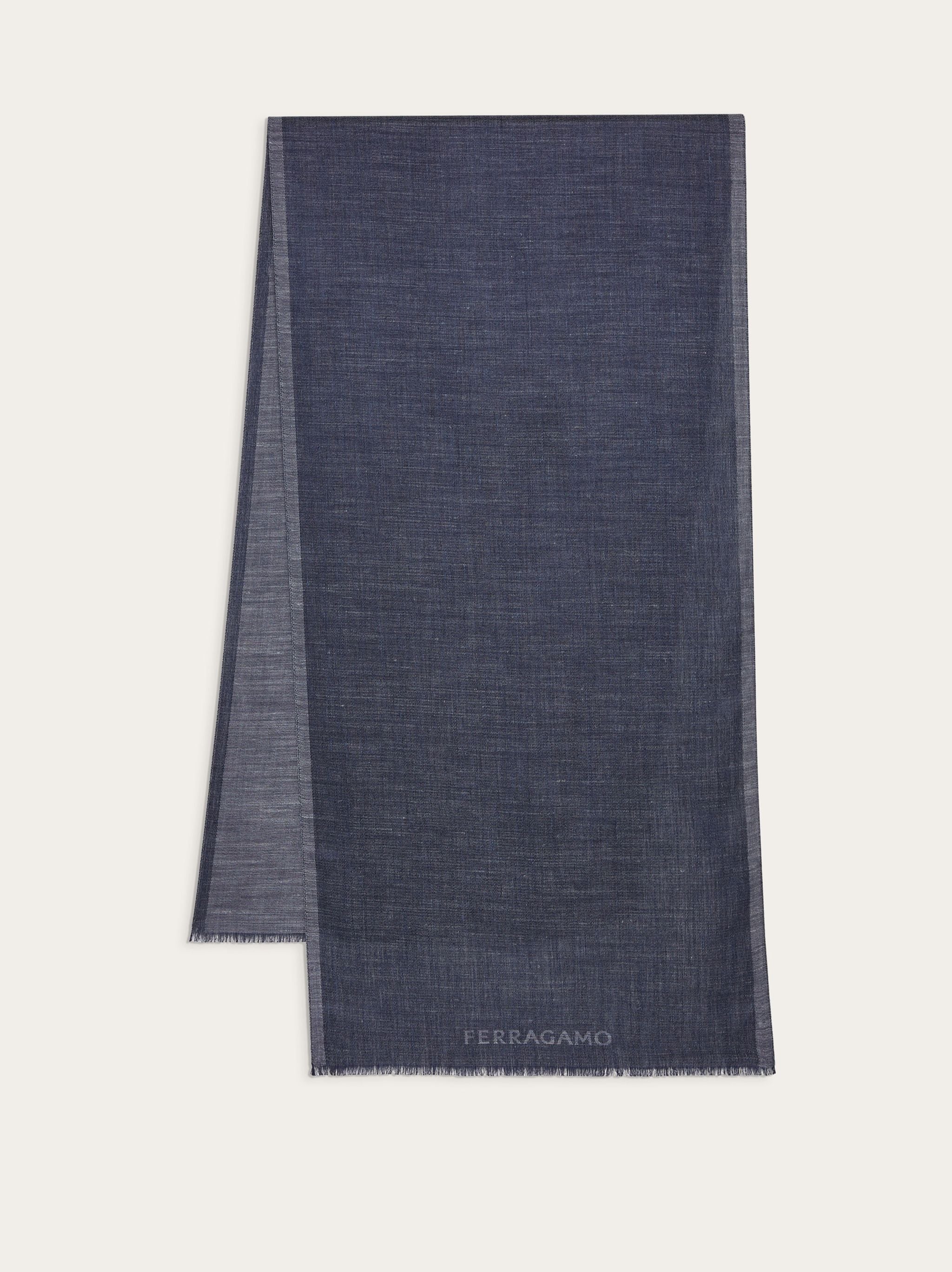 Cashmere-blend jacquard scarf