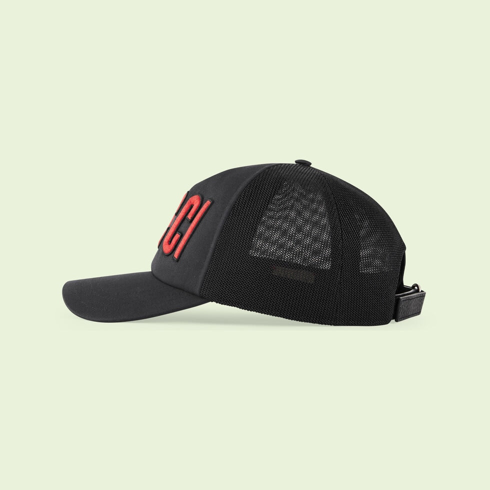 BASEBALL HAT WITH GUCCI PATCH