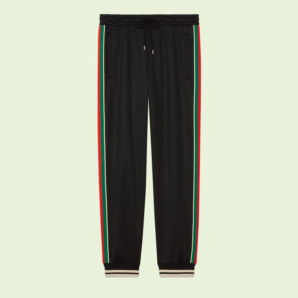 TECHNICAL JERSEY TRACK BOTTOMS