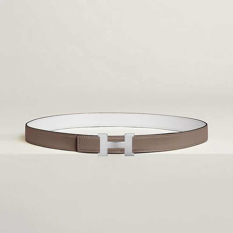 Hermes Mini Constance belt buckle & Reversible leather strap 24 mm