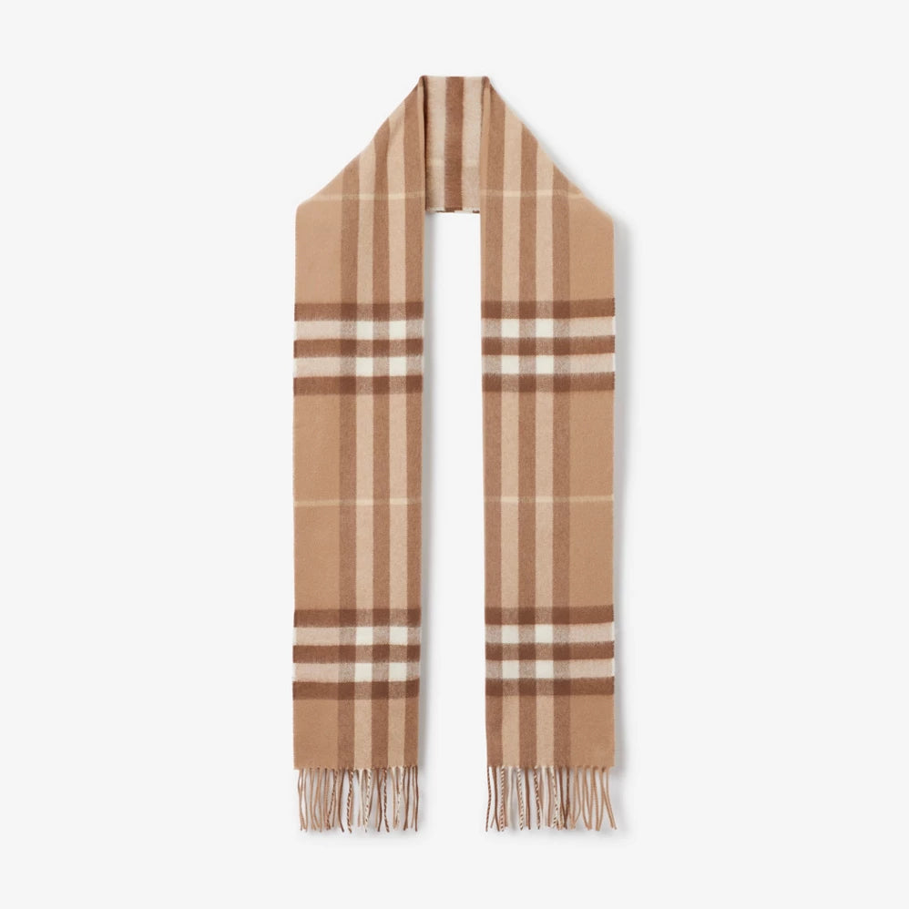 The Burberry Check Cashmere Scarf