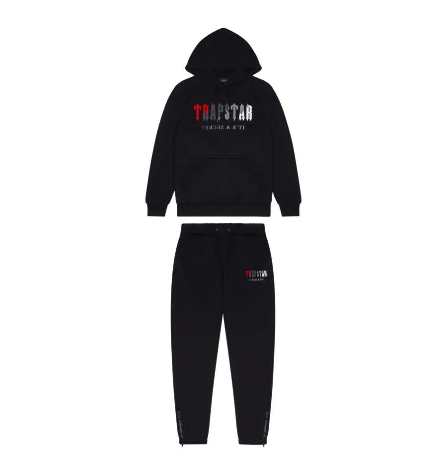 TRAPSTAR CHENILLE DECODED HOODED TRACKSUIT