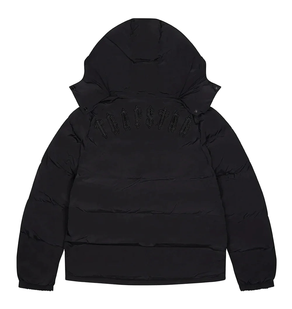 TRAPSTAR IRONGATE DETACHABLE HOODED PUFFER JACKET