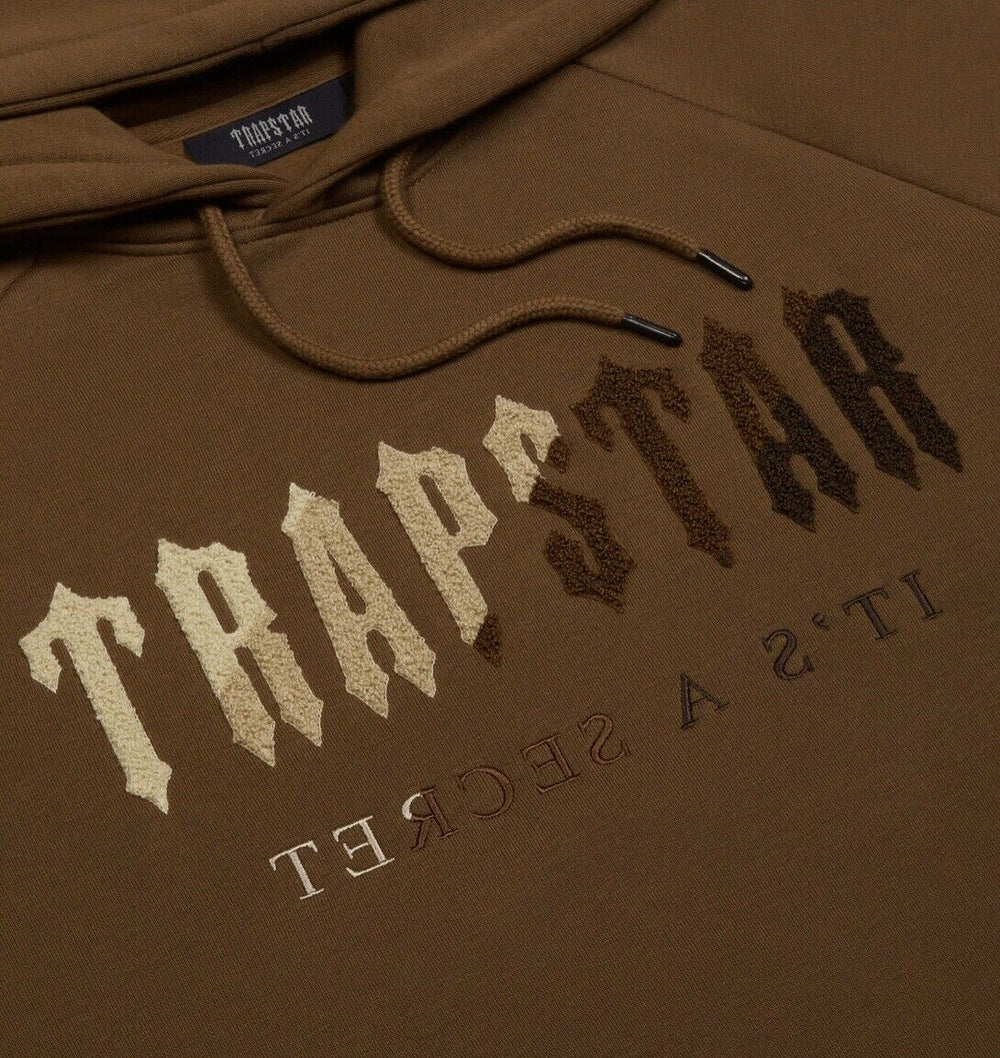 TRAPSTAR CHENILLE DECODED HOODED EARTH EDITION TRACKSUIT